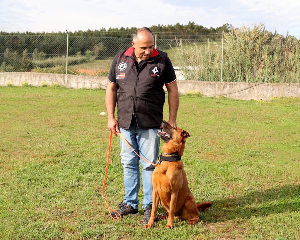 Mário Alves, treinador certificado da Elite K9